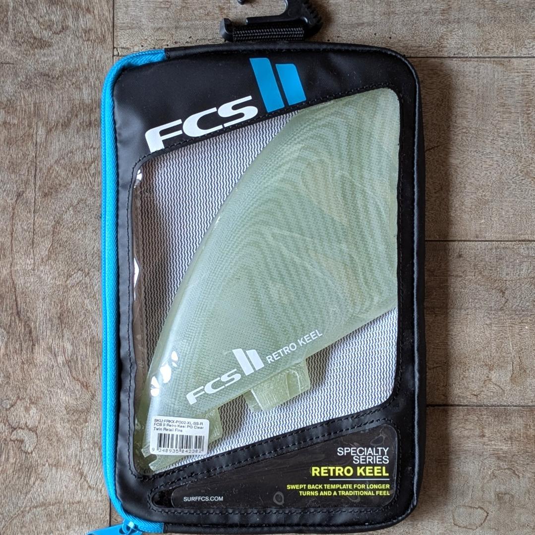 FCSⅡ　 RETRO KEEL フィン 2枚セット