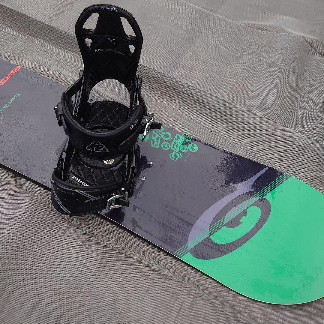 スノーボード グリーン ブラック