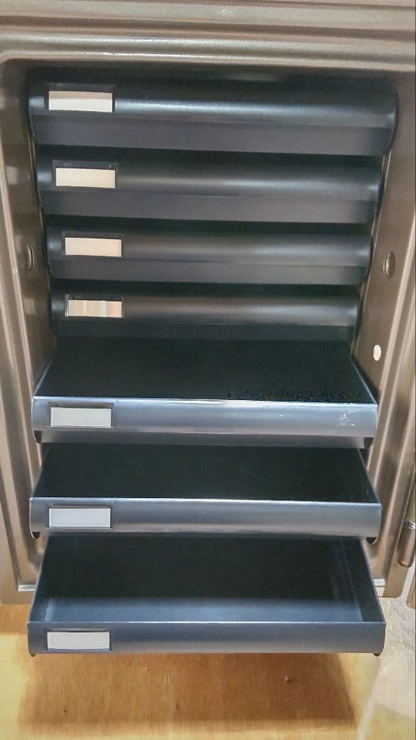 OBK Safe50 中型金庫 シルバー