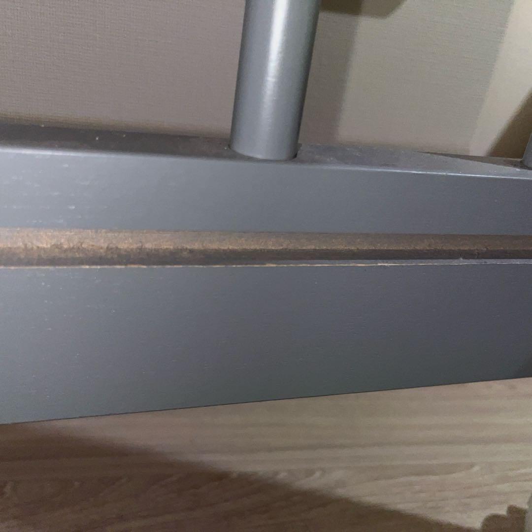 キンタロー　ベビーベッド　ミニアン　ライトグレー　組立使用説明書付き