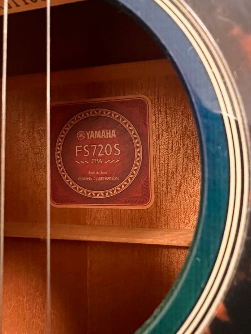 YAMAHA アコースティックギター FS720S 初心者セット