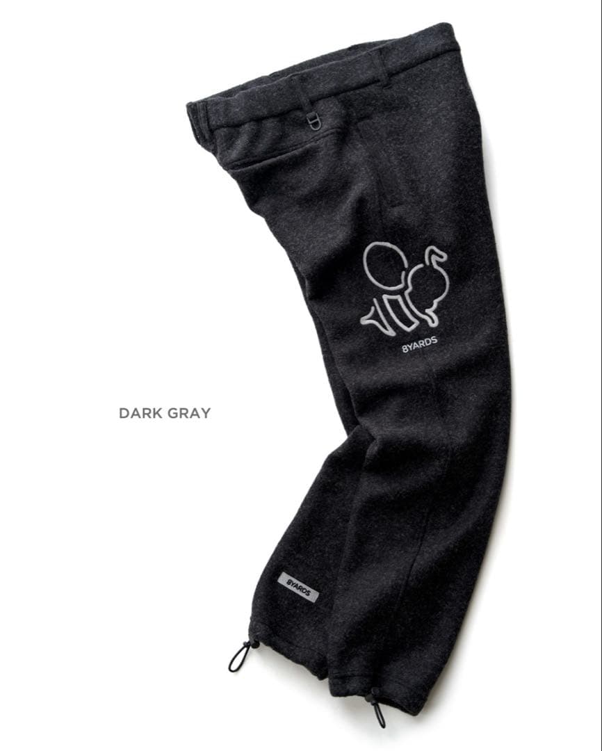 8yards CBBOA パラシュートパンツ ダークグレー