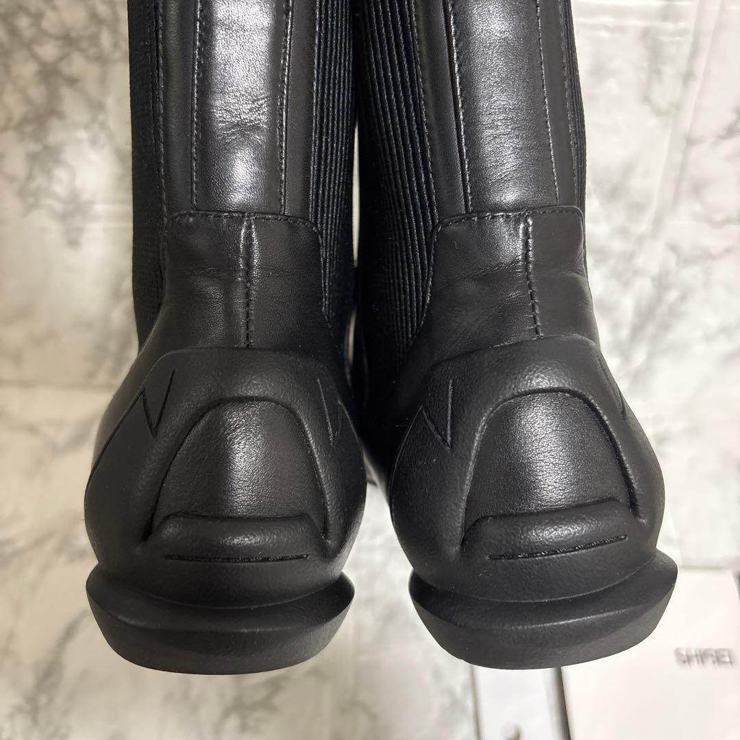 最終お値下げ！美品　SHISEI シーセイ23cmチゼルトゥアンクルブーツ