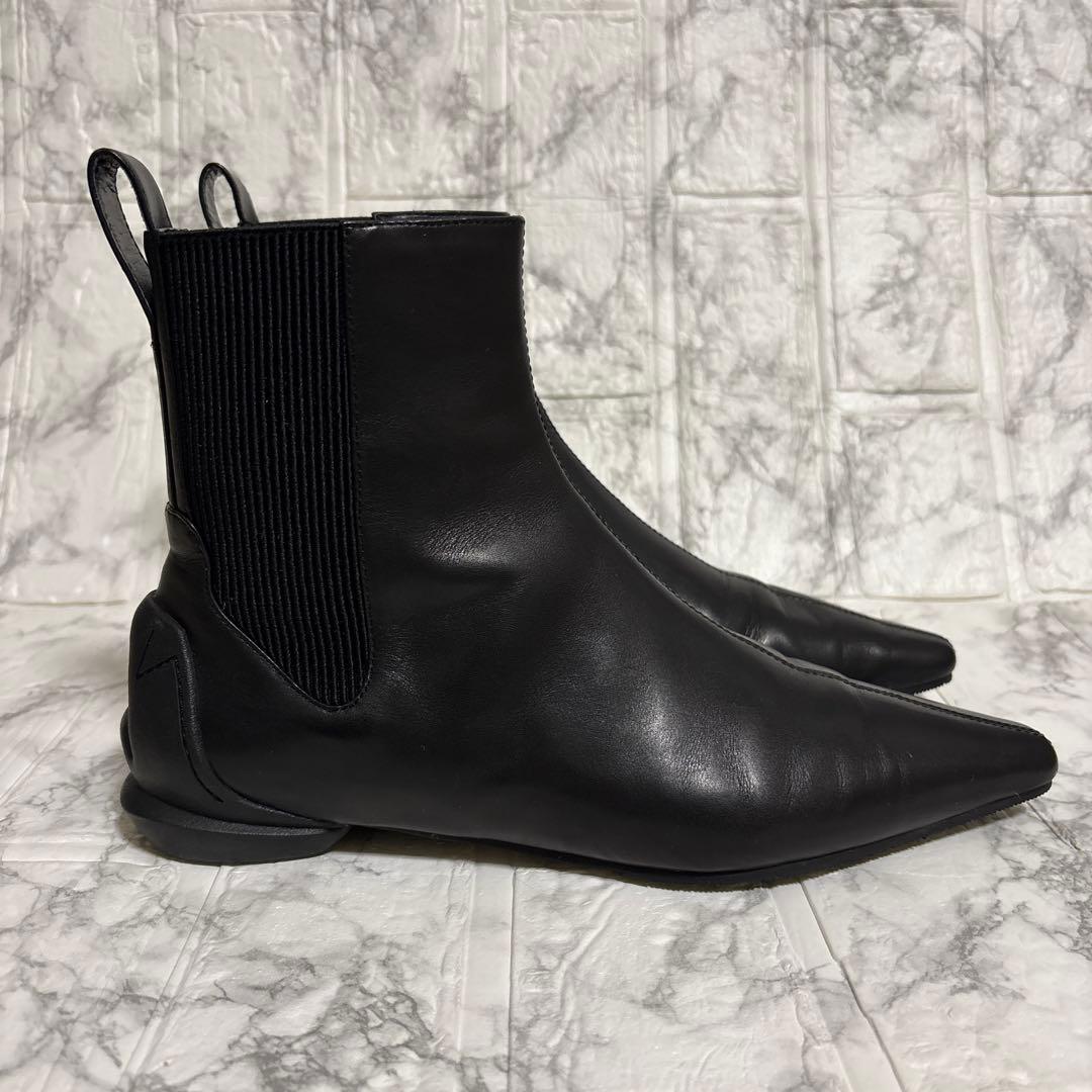 最終お値下げ！美品　SHISEI シーセイ23cmチゼルトゥアンクルブーツ