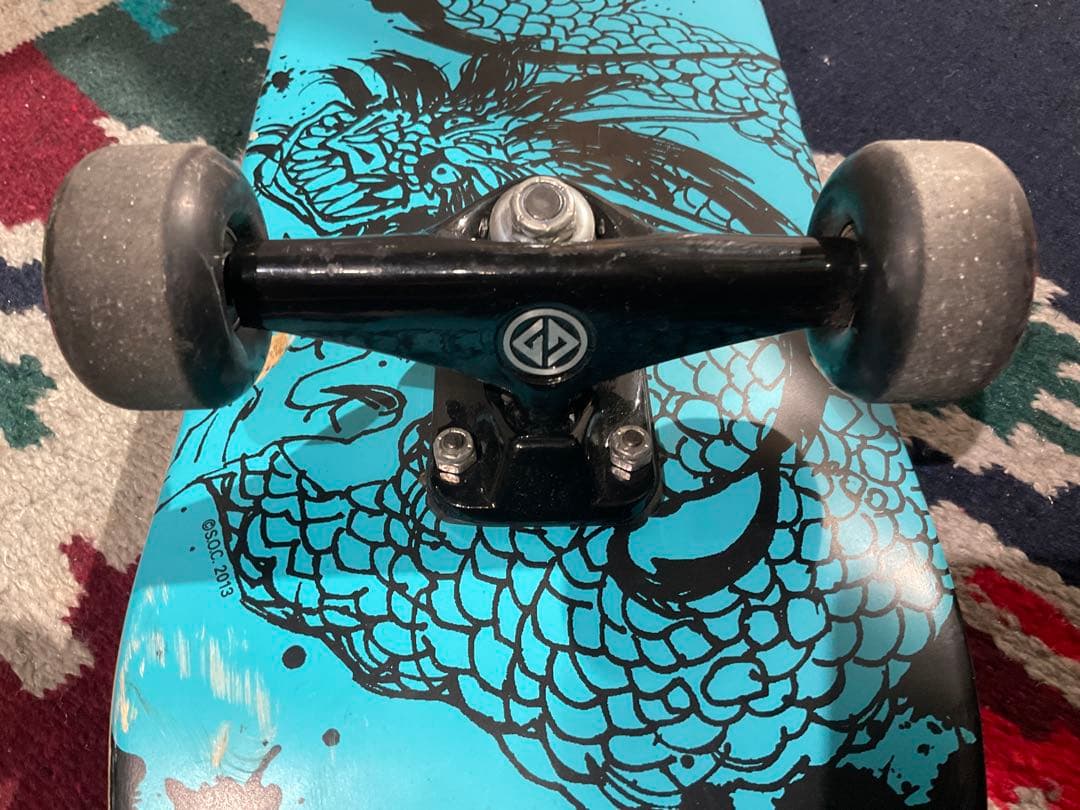 Powell Peralta キャバレロドラゴンスケートボード 31x7-5/8