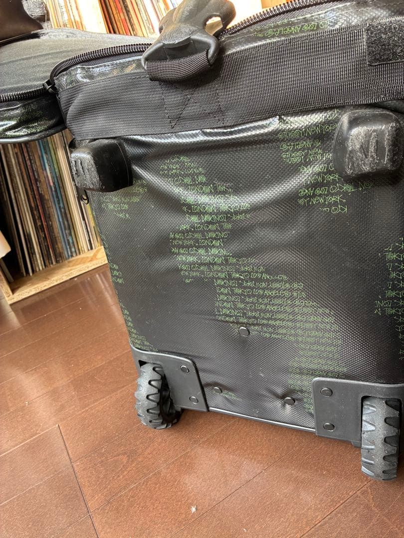 Stussy record bug レコードバッグ　キャスター付き