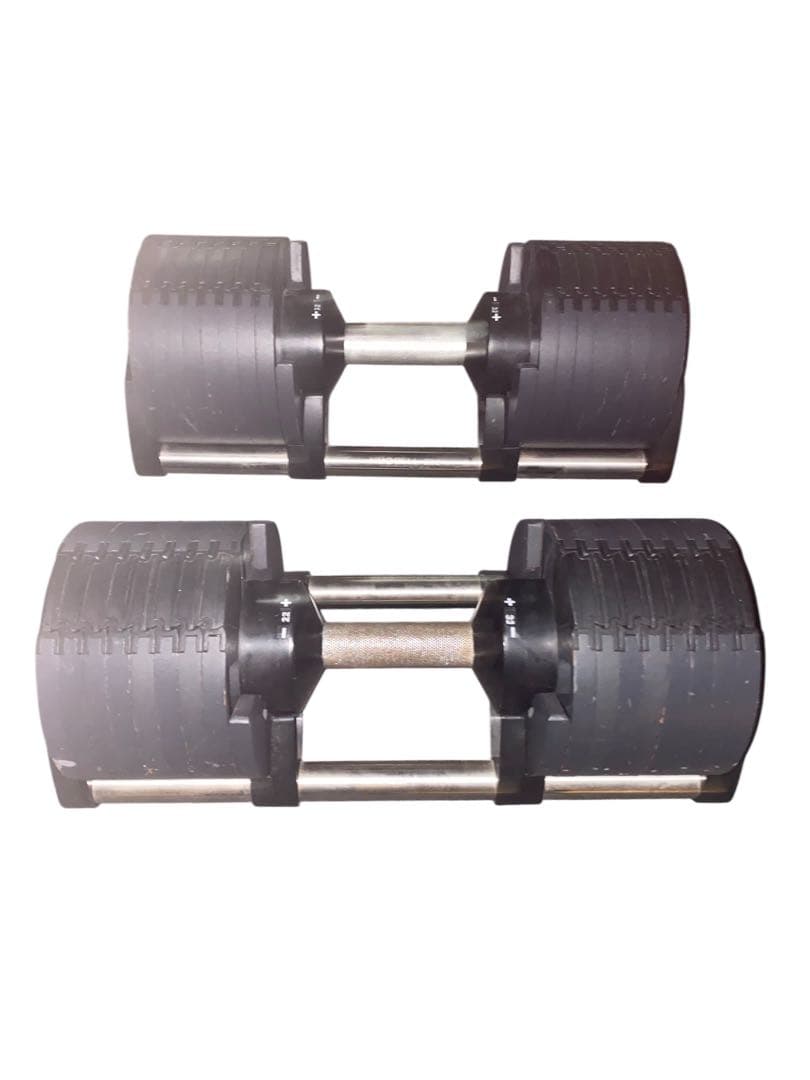 NUO NUOBELL 可変式ダンベル 32キロ2個、スタンド1/4梱包　その④