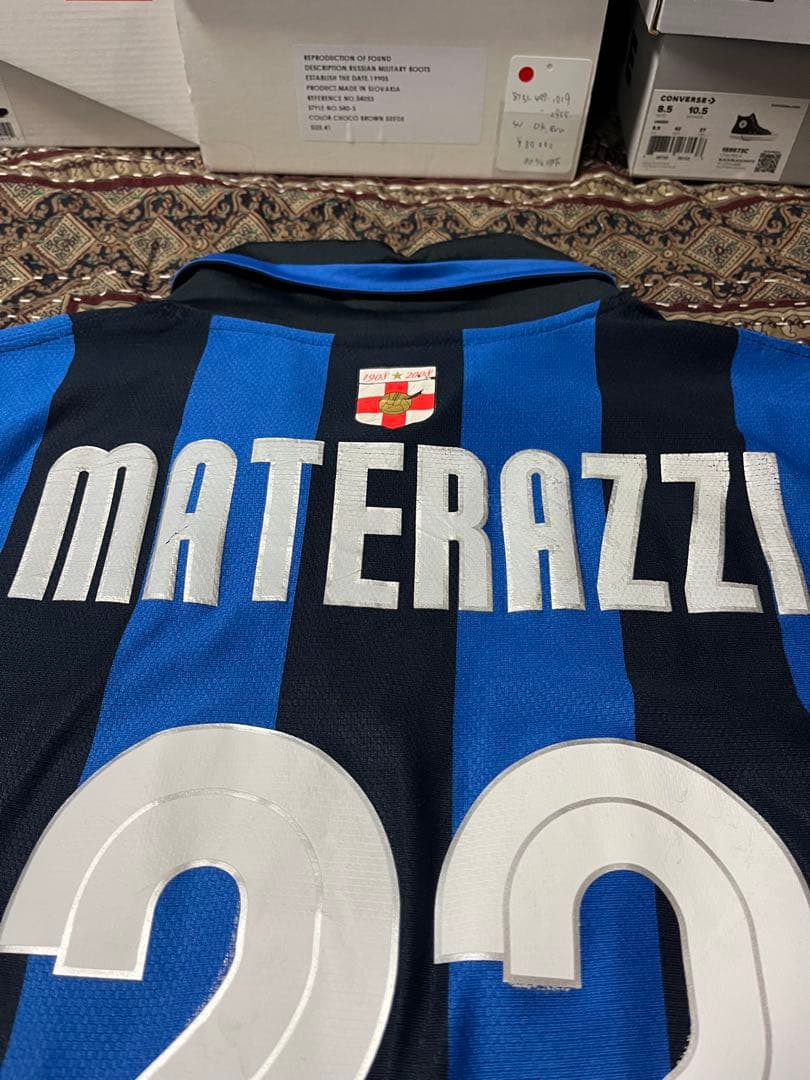 インテル　マテラッツィ　23番　100周年