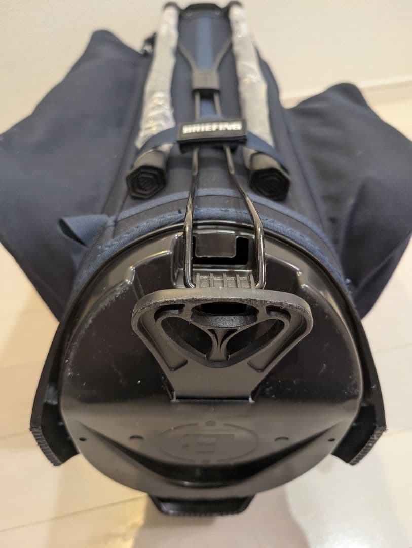 ブリーフィングゴルフ キャディバッグ CR-4 #03 ネイビー スタンド