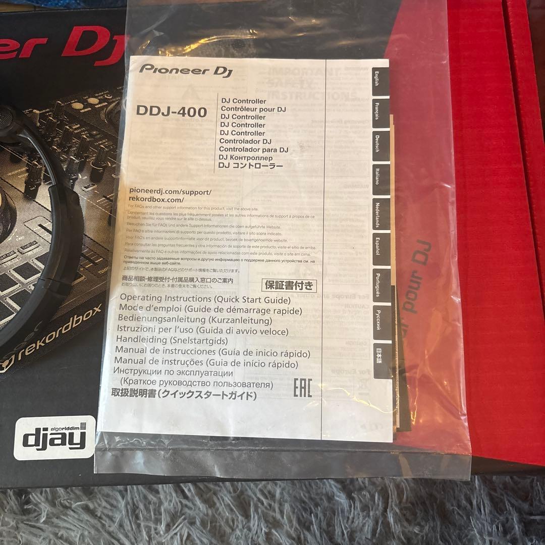 美品　Pioneer DDJ-400 DJコントローラー　完備品