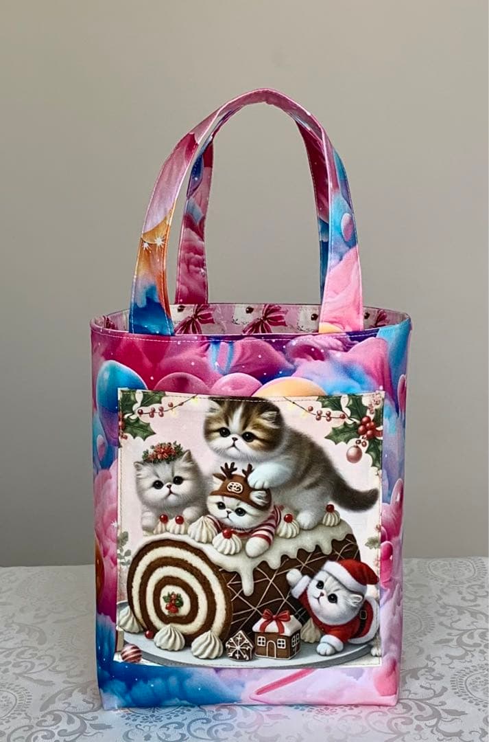 みい　ポメちゃん　トートバッグ　小物入れ