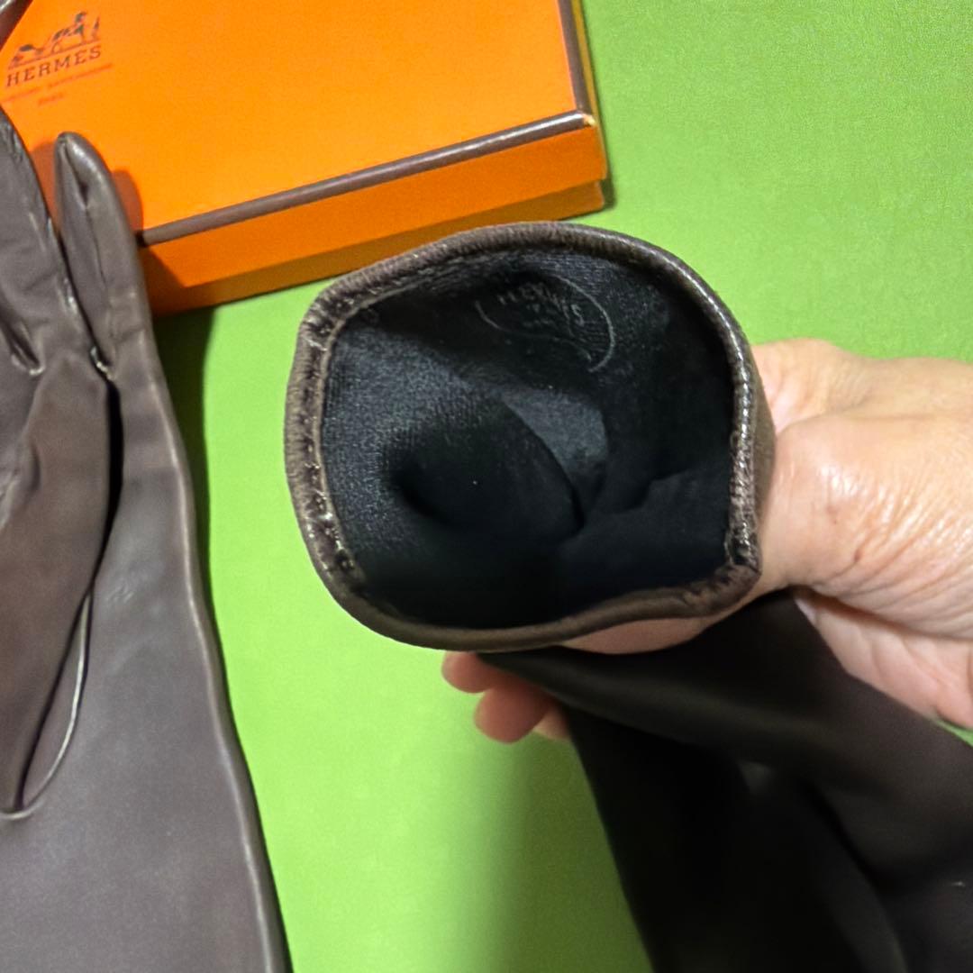 HERMES 手袋　71/2size お箱付き