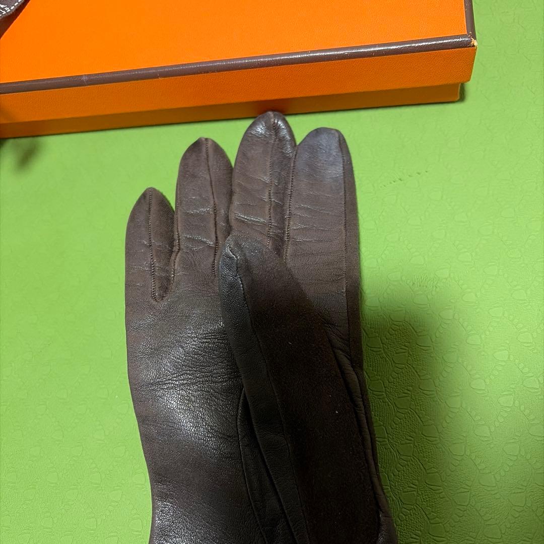 HERMES 手袋　71/2size お箱付き