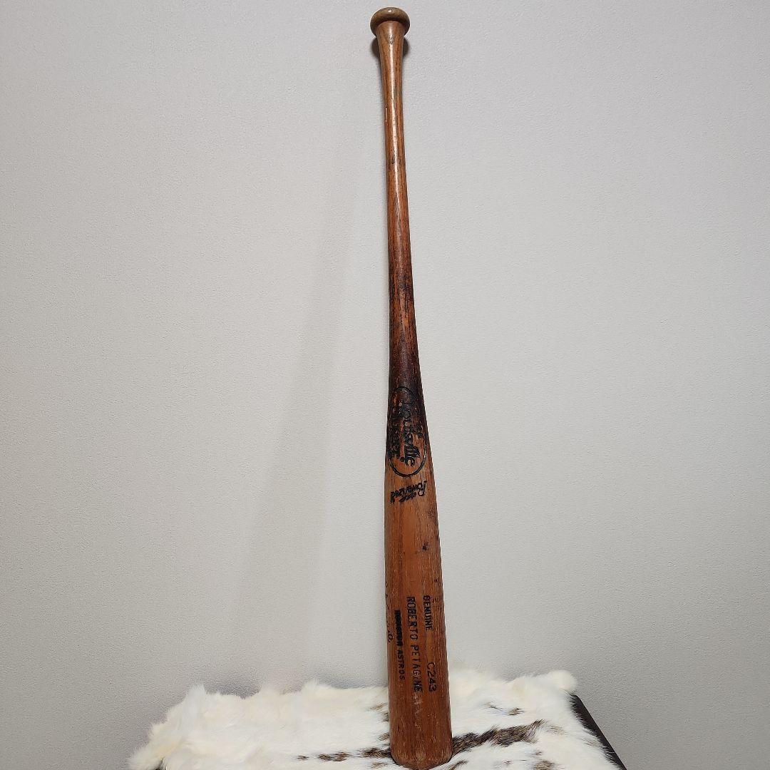 ロベルト ペタジーニ　HOUSTON ASTROS時代のサイン入りバット