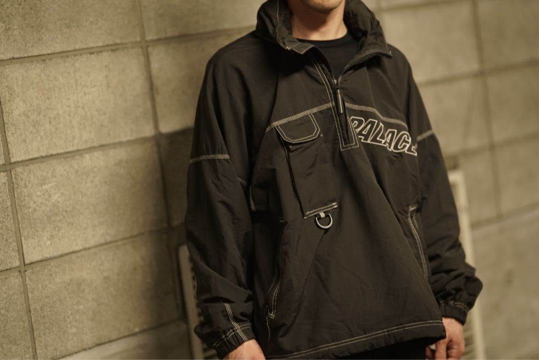 palace skateboard ハーフジップ アノラック ジャケット