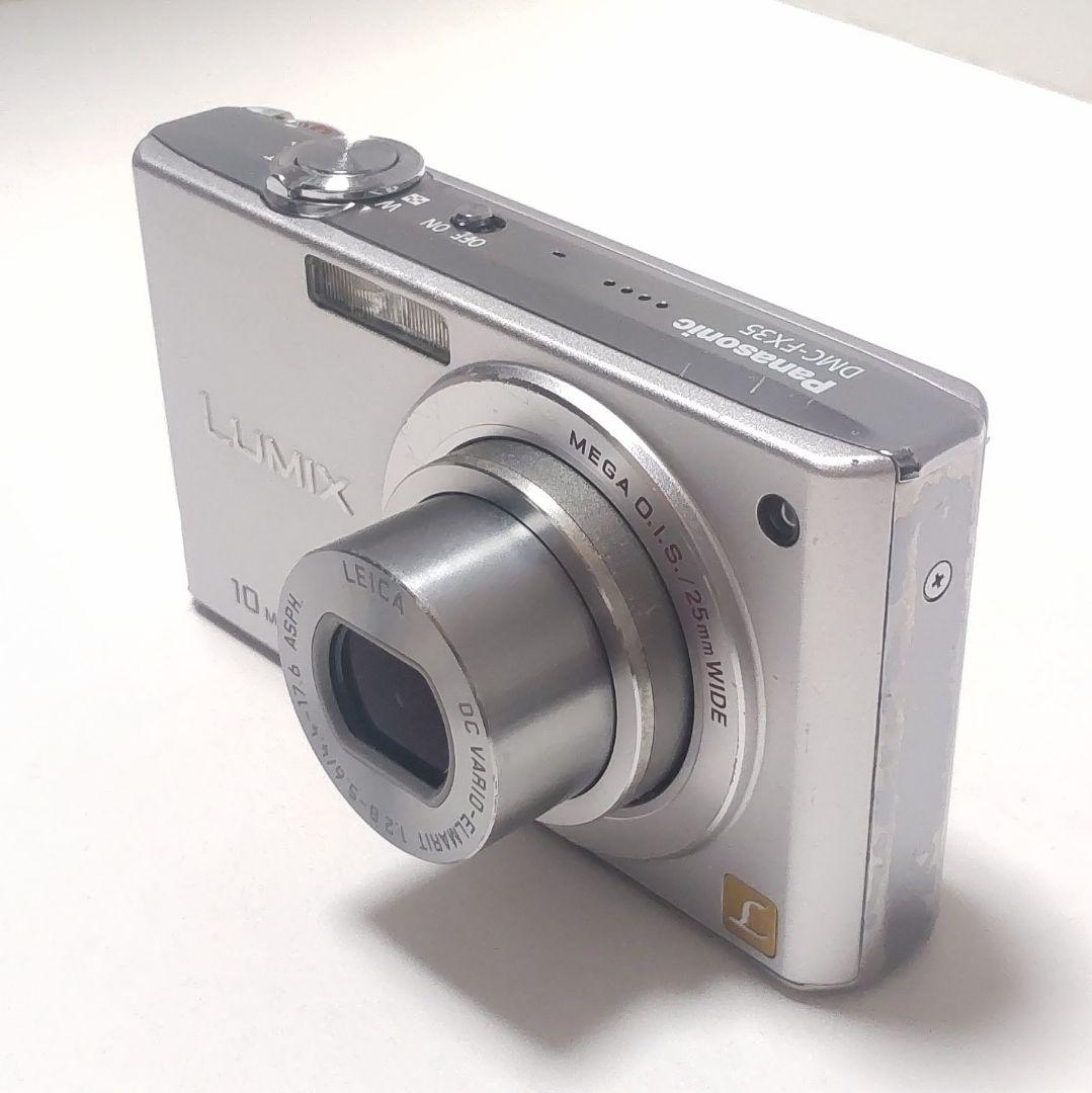動作確認済み パナソニック LUMIX DMC-FX35 オールドコンデジ