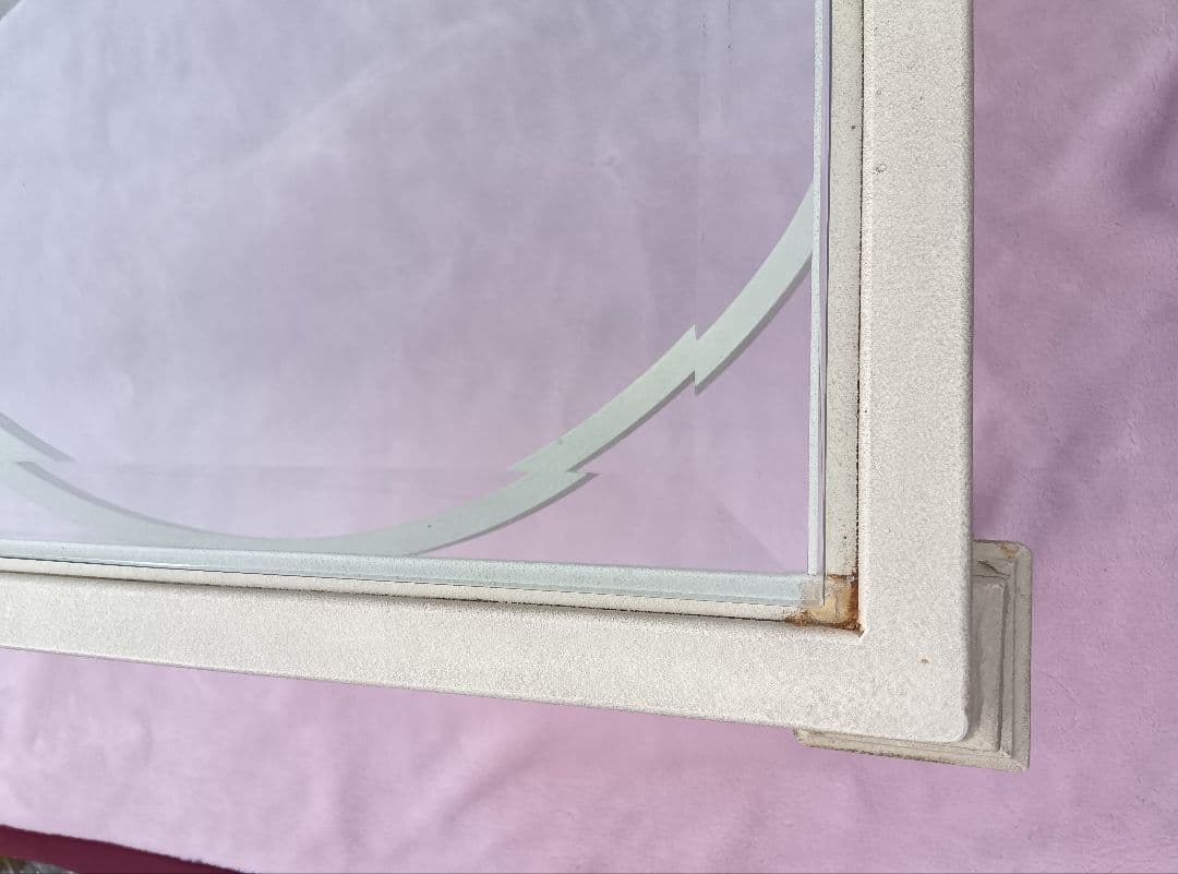 希少★Ethan Allen イーセンアーレン コーヒーテーブル ガラステーブル