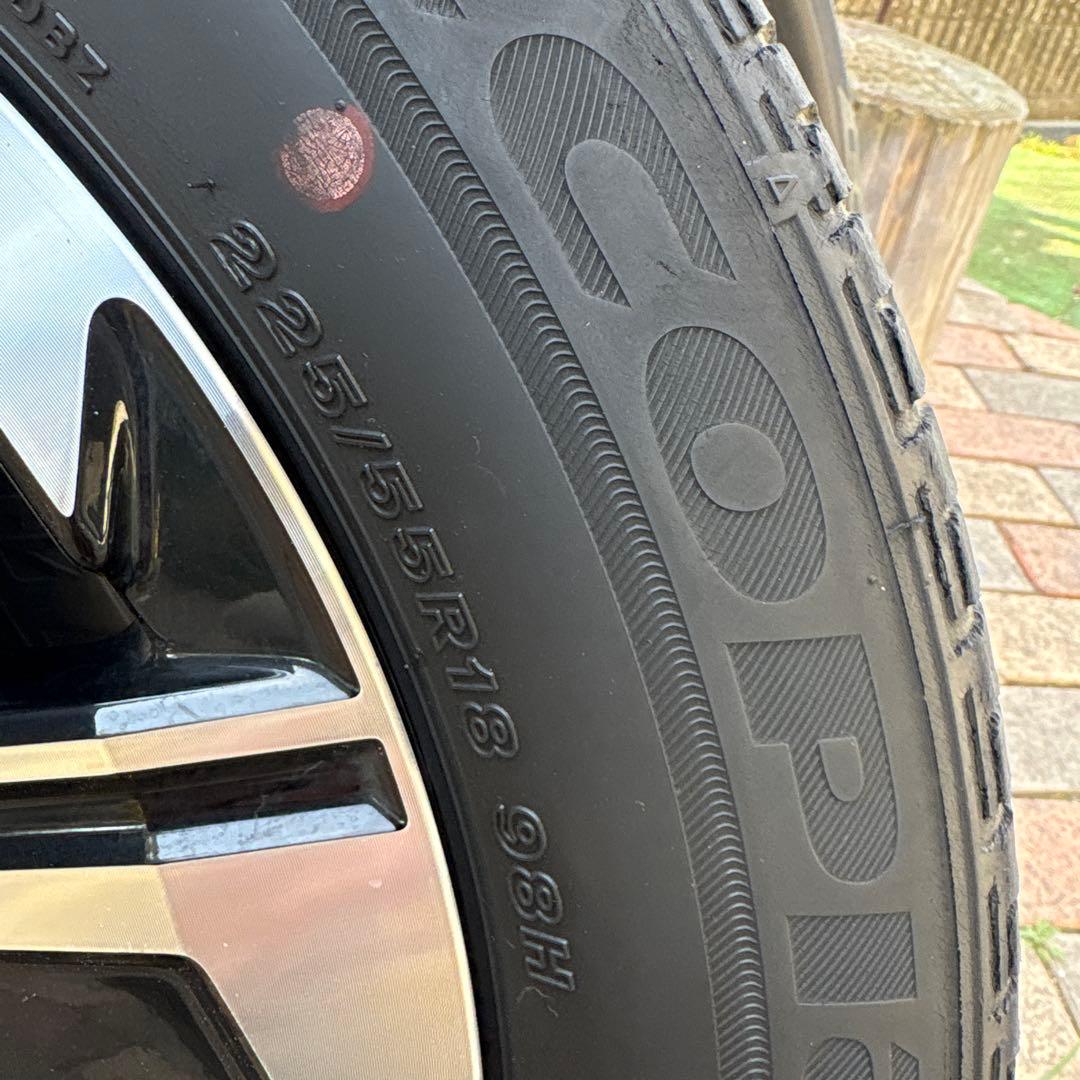 エクリプスクロスPHEV GL3W 純正18インチ ホイールセット