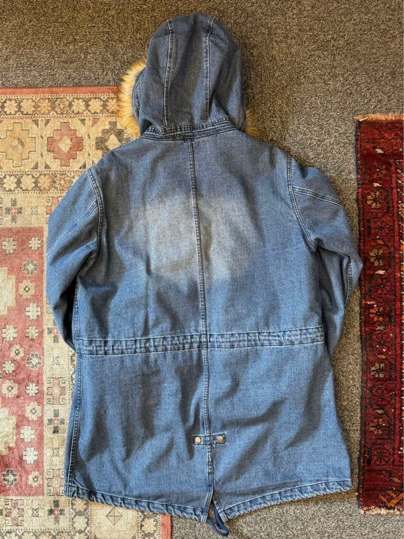 M-65 M-48モッズコート デニム コヨーテファー アメリカ製