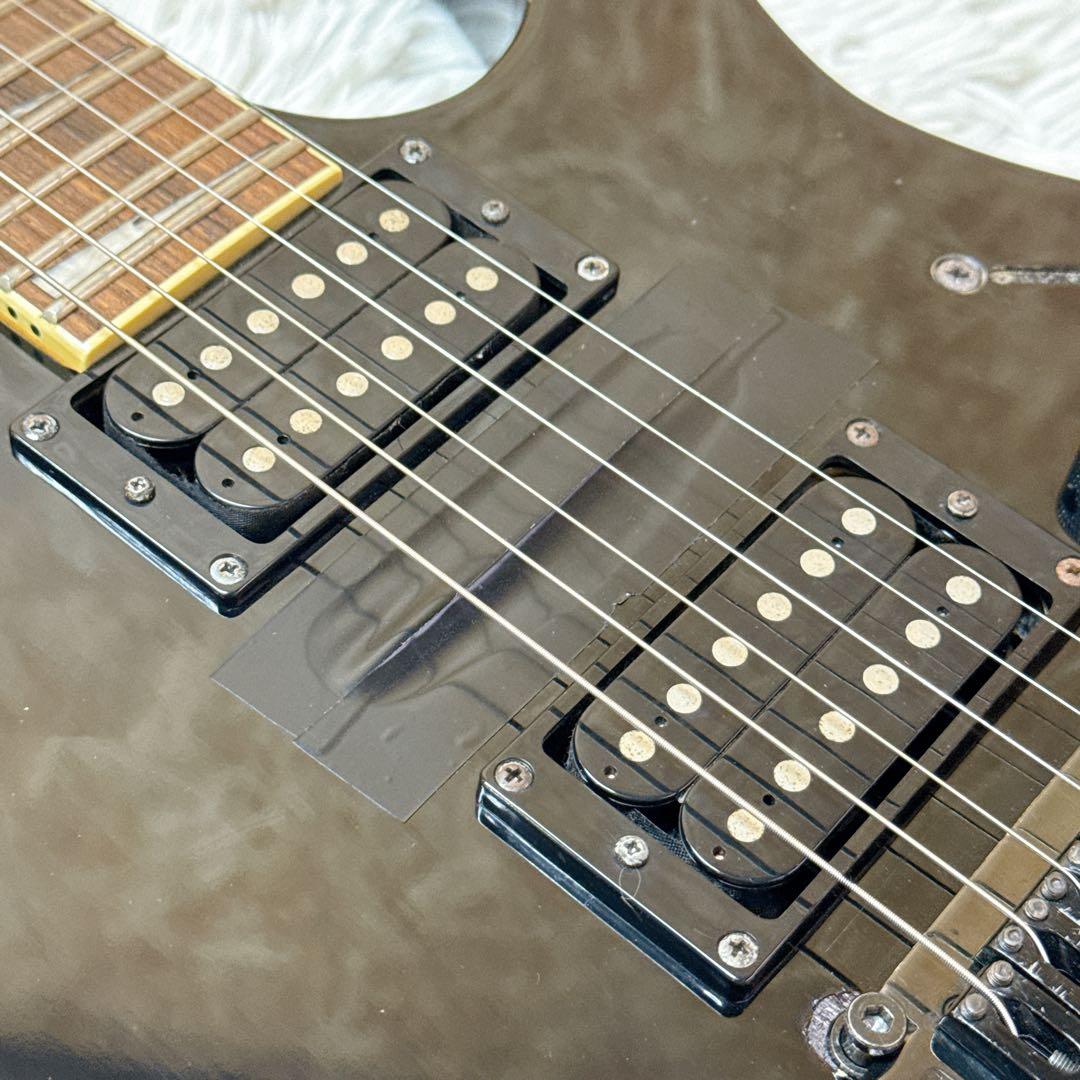 IBANEZ RG series エレキギター ブラック シンクロブリッジ
