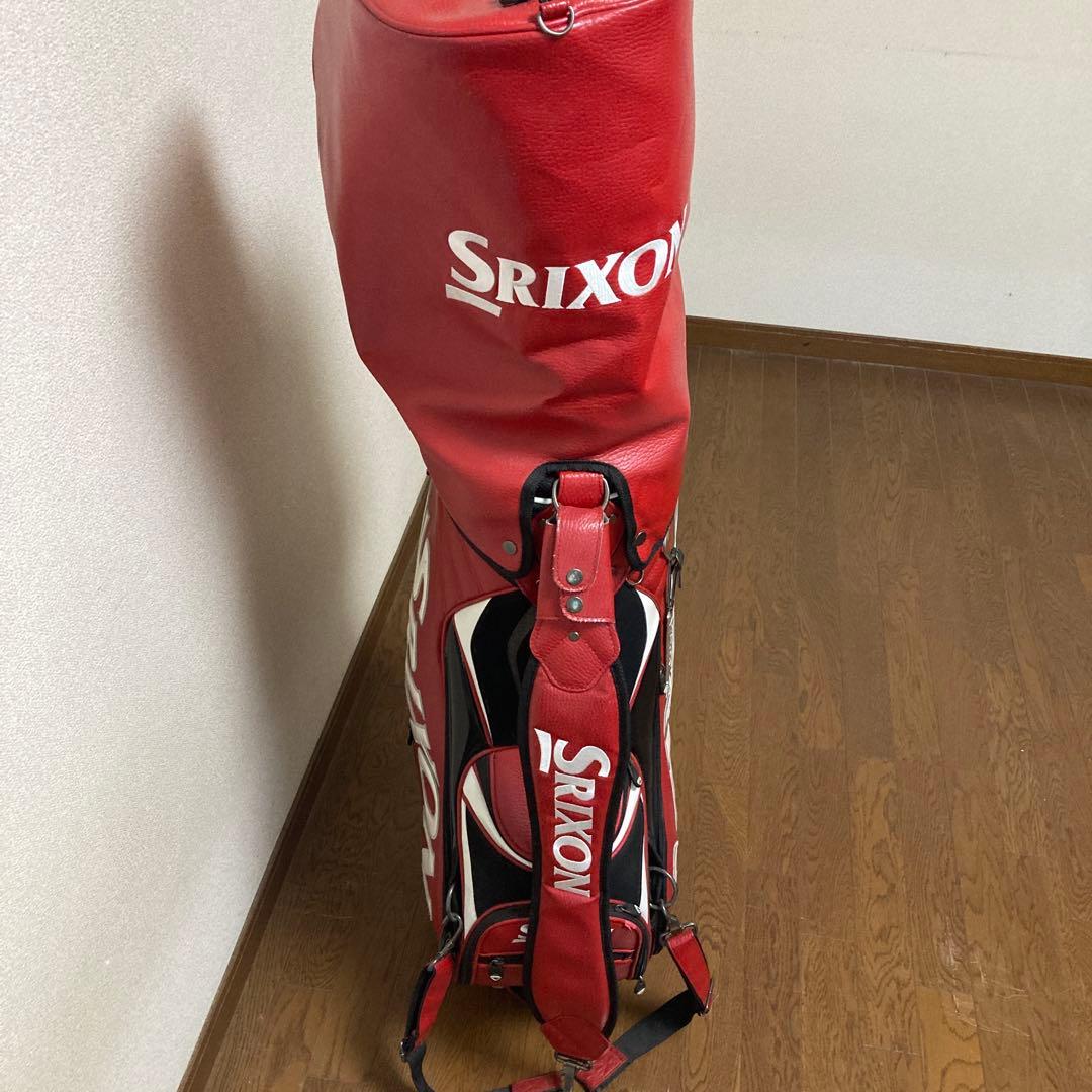 値下げ‼️Srixon 赤 キャディバッグ