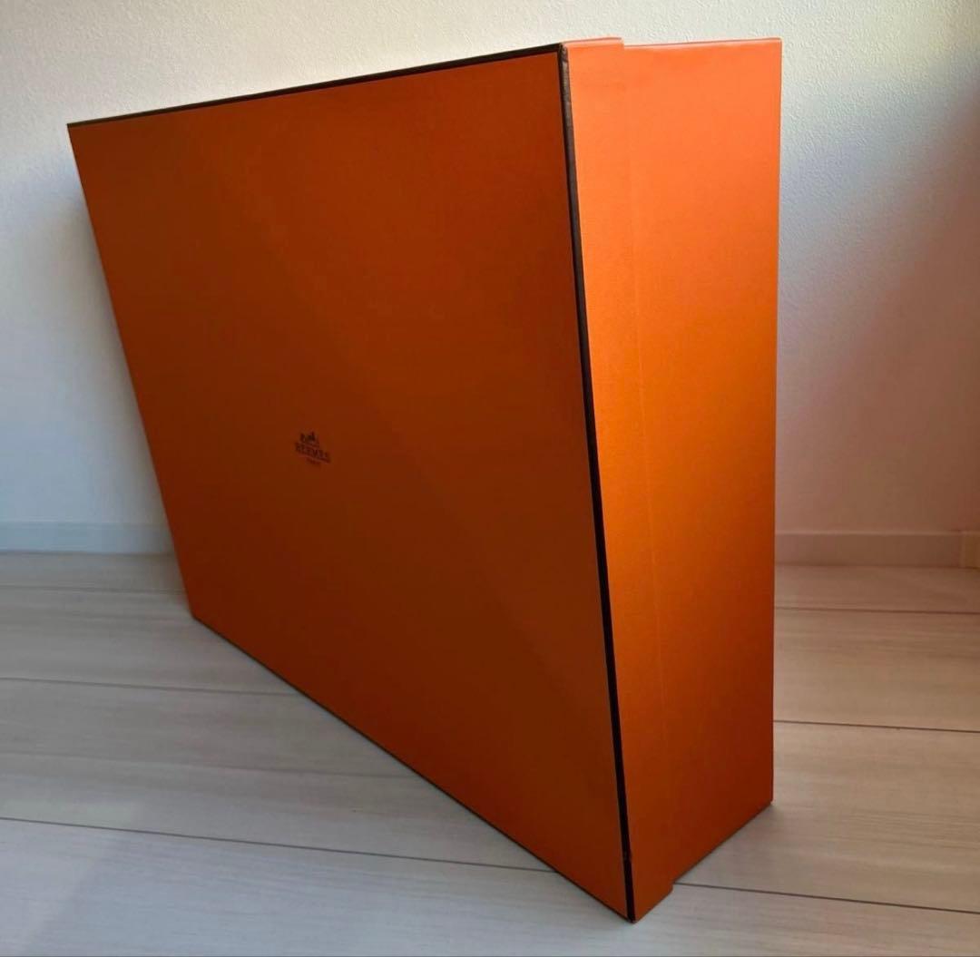 HERMES エルメス 空箱 大型 ショール 横50×縦40×高12cm 空き箱