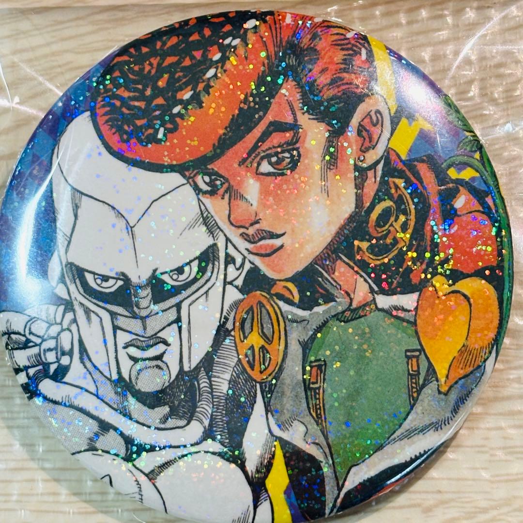 ジョジョの奇妙な冒険　荒木飛呂彦原画展　ジョジョ展　缶バッジ　東方 仗助