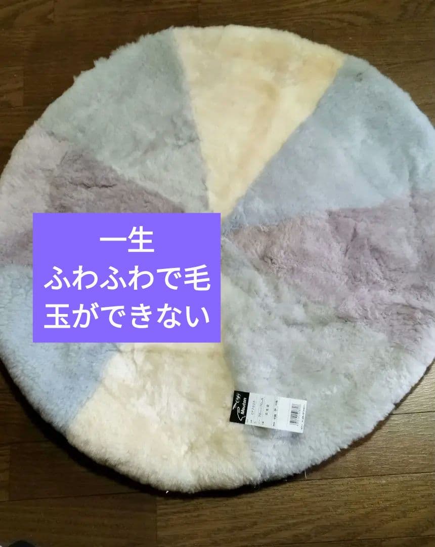 ♥超破格値 ムートン ラグ　ビッグサイズ 超ふわふわ一生 毛玉ができない！！