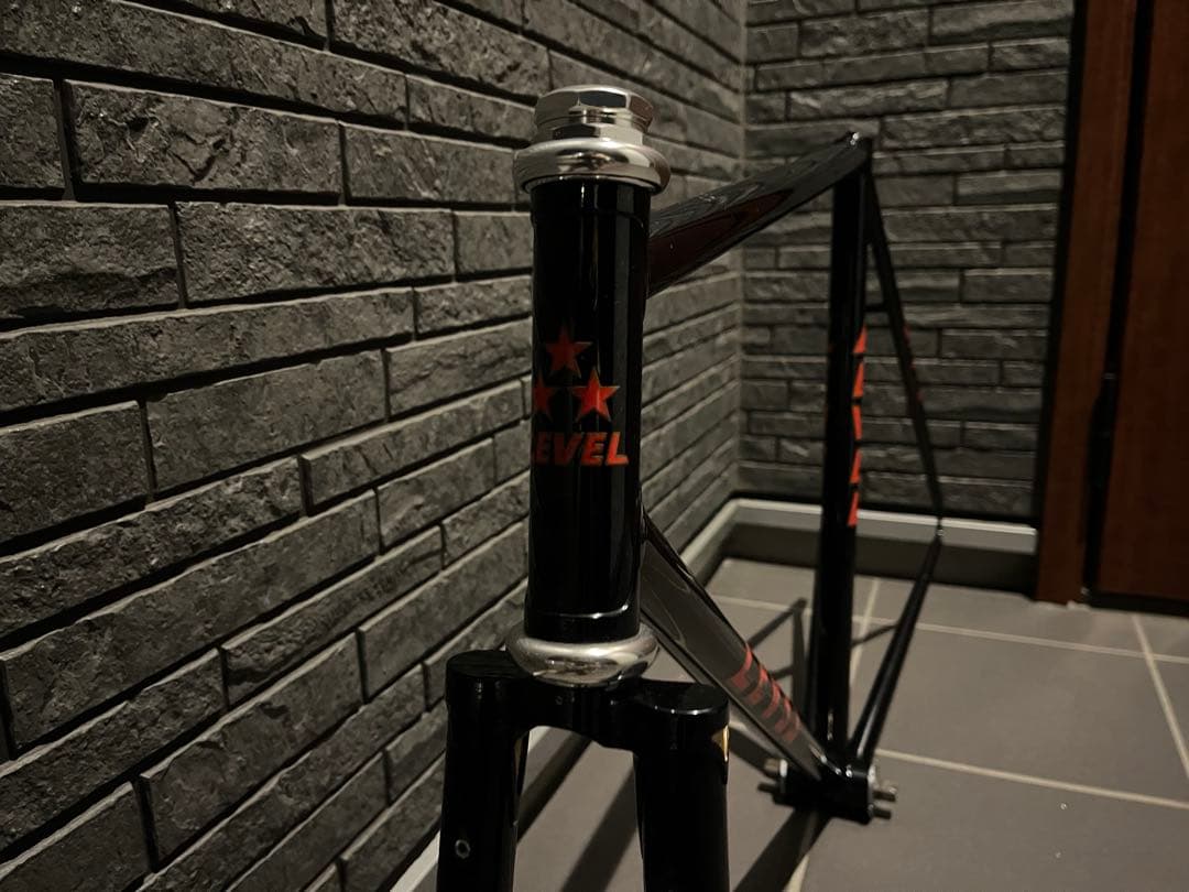 鳥さん　LEVEL njs フレームセット BB付き