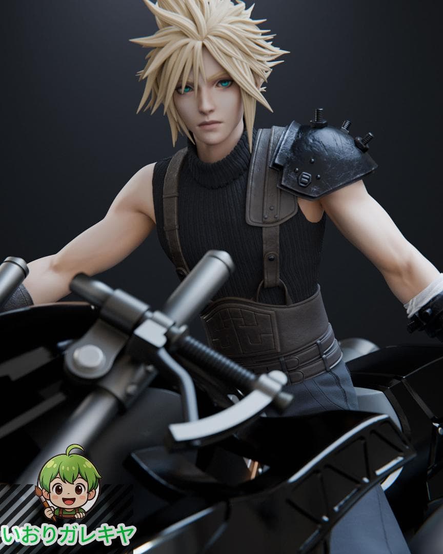 1/8　未塗装 未組立　フィギュア　ガレージキット　クラウド　FF