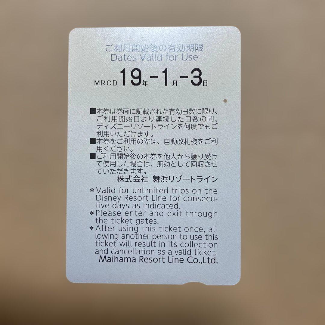 ディズニーフリーきっぷ　35周年お正月