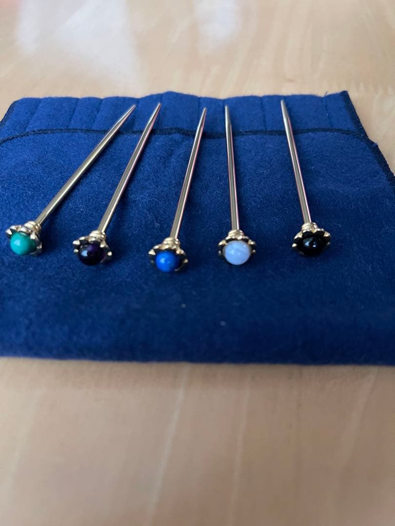 MIKIMOTO 半貴石付き フルーツピック