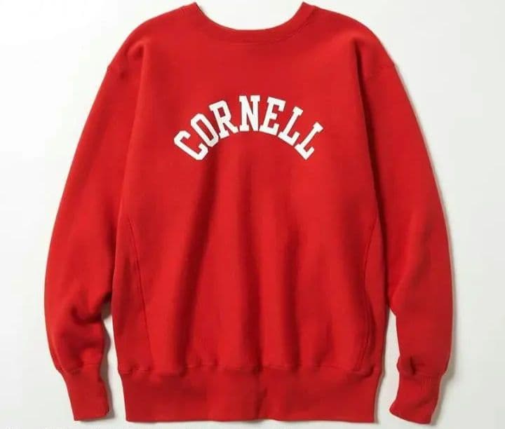 美品 Champion チャンピオン リバースウィーブ クルーネックスウェット