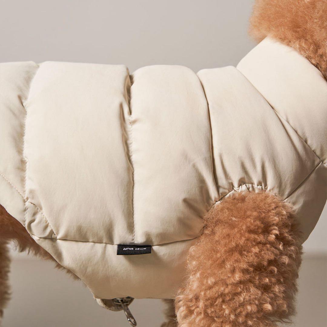 small stuff 小型犬用 黒 ダウンジャケット