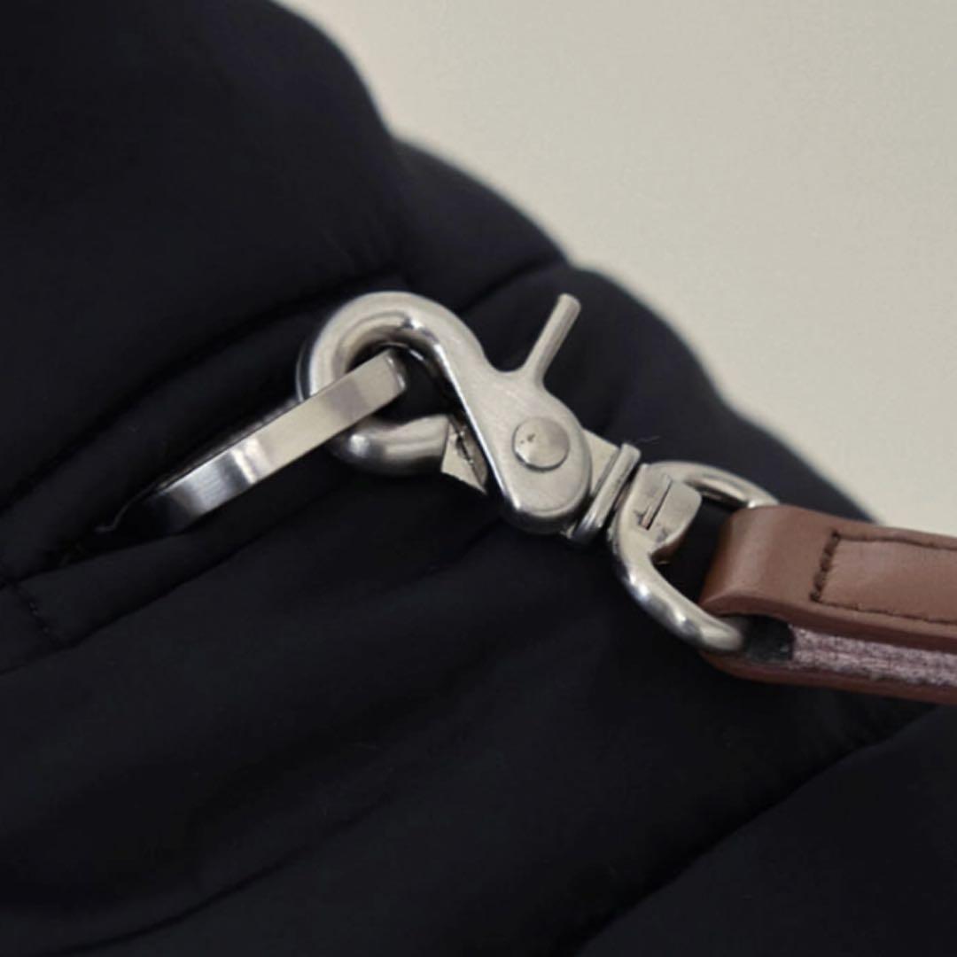 small stuff 小型犬用 黒 ダウンジャケット