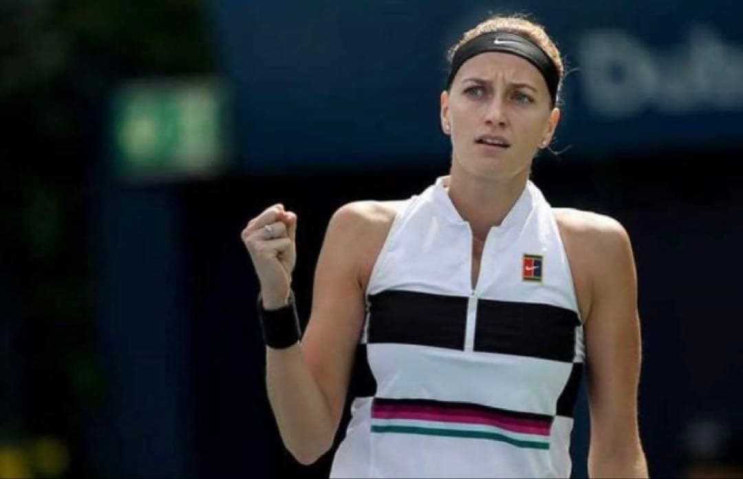 美品＊NIKEナイキ＊ペトラクビトバ選手全豪着用モデル＊上下セットアップL