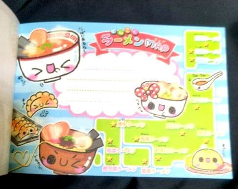 【レア】カミオジャパン　ラーメンちゃん　メモ帳　メモレター　平成レトロ