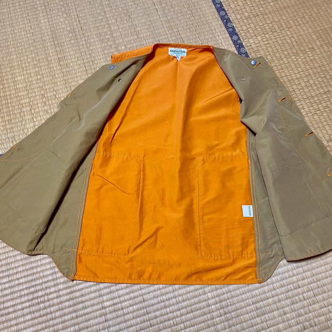 ササフラス ハンティングベスト XL オレンジ