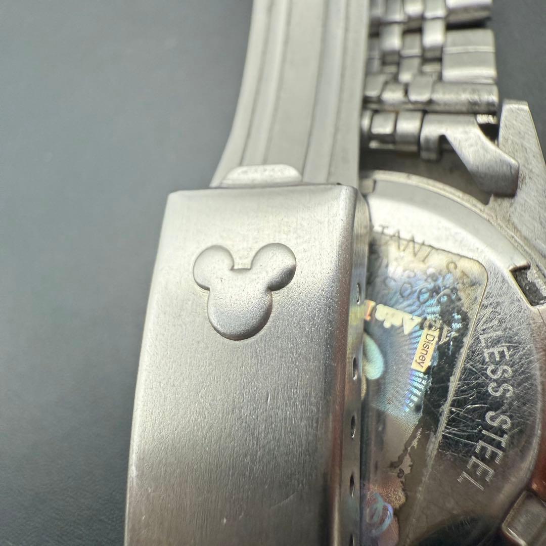 超超希少/限定1000本/稼働品✨ミッキーウォッチ 腕時計 ダイヤ付 世界限定
