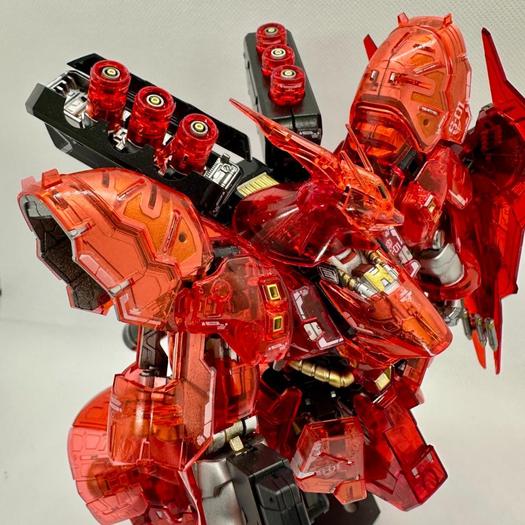 【完成品】RG 1/144サザビー クリア（ガンダムベース限定）