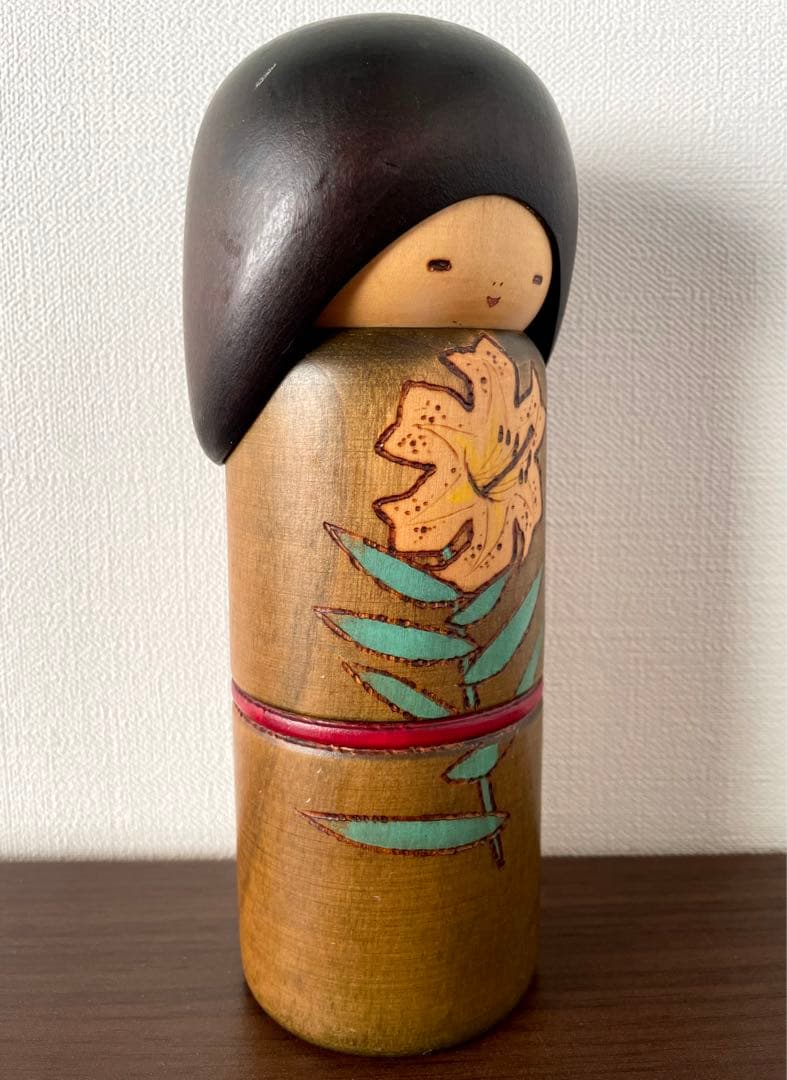 稀少 関口 三作 創作 こけし kokeshi doll 人形 レトロ