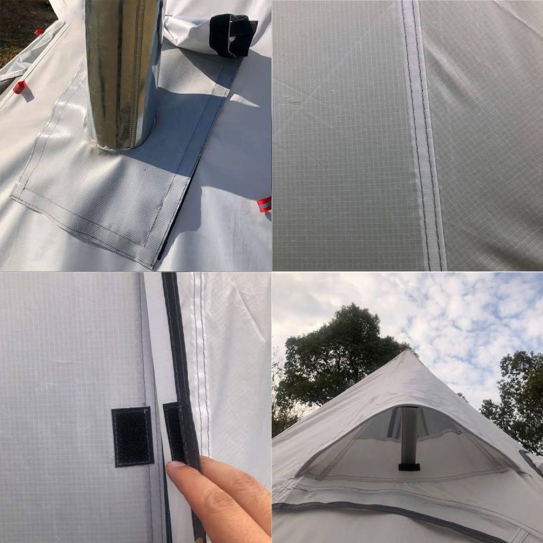 テント ワンポールテント 3-4人用 超軽量 1.46㎏ 設営簡単