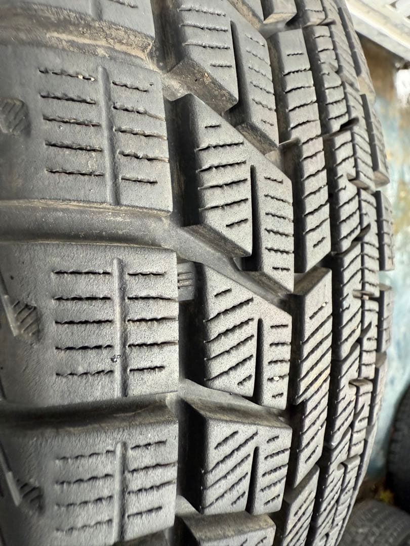 ヒロヨコハマスタッドレス155／65R13 73Qスチールホイール付き深溝