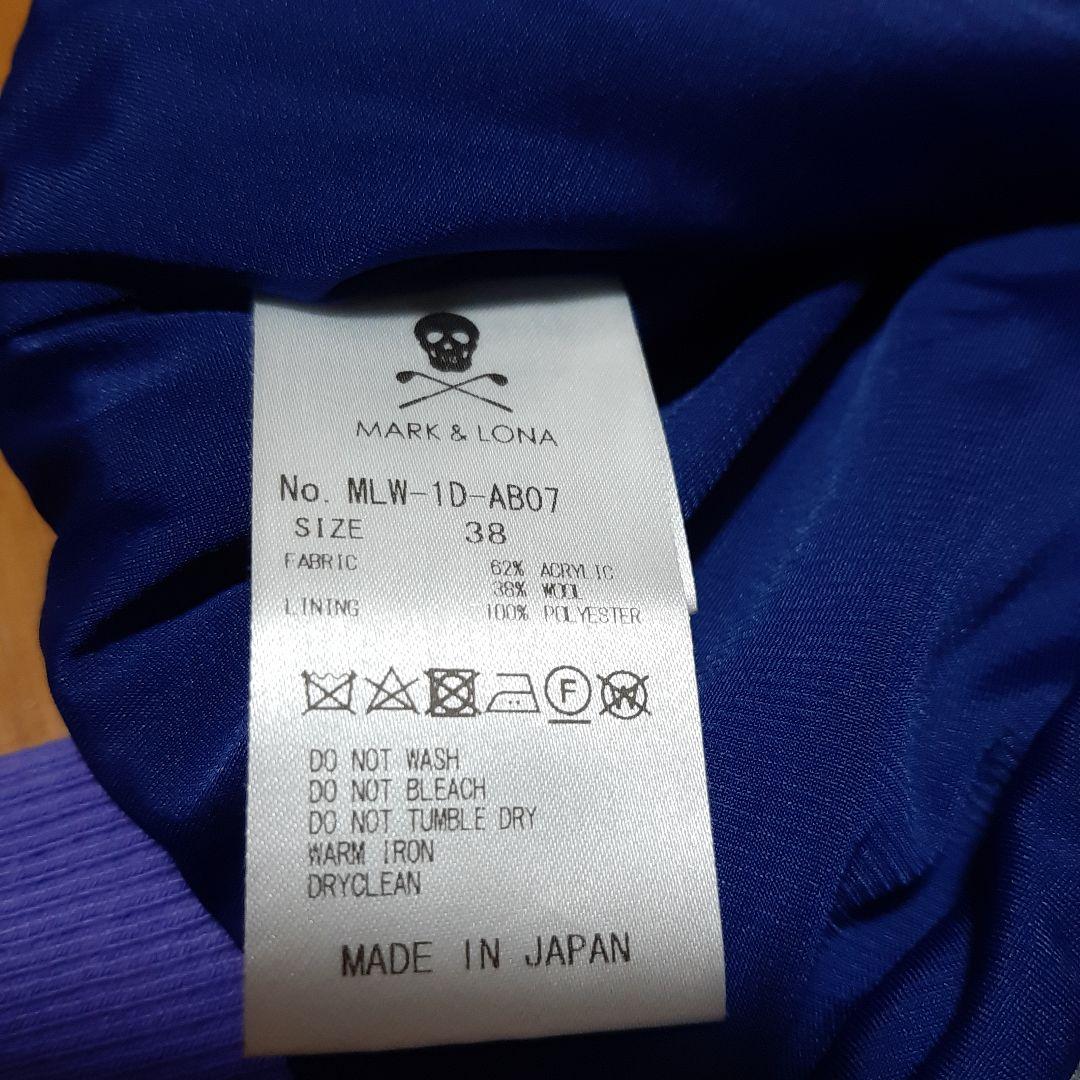 マークアンドロナ　ゴルフウェア　レディース　サイズ３８　試着のみ