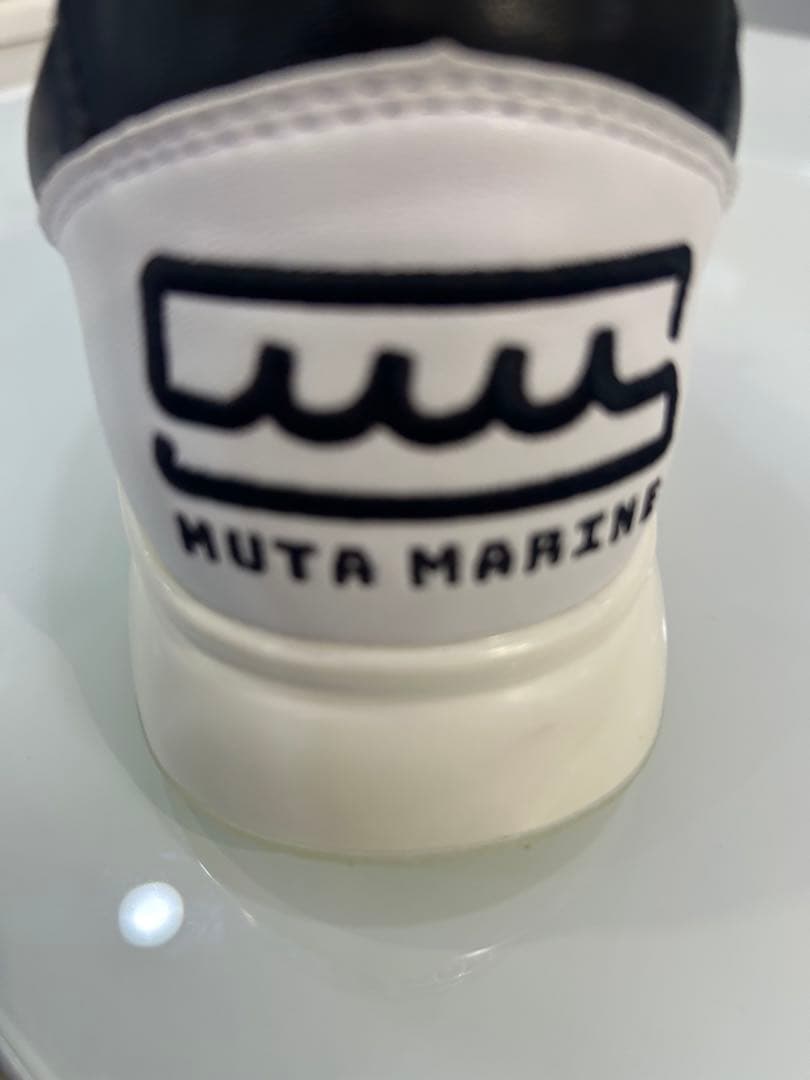 MUTA MARINE ゴルフシューズ 黒/白/黄緑