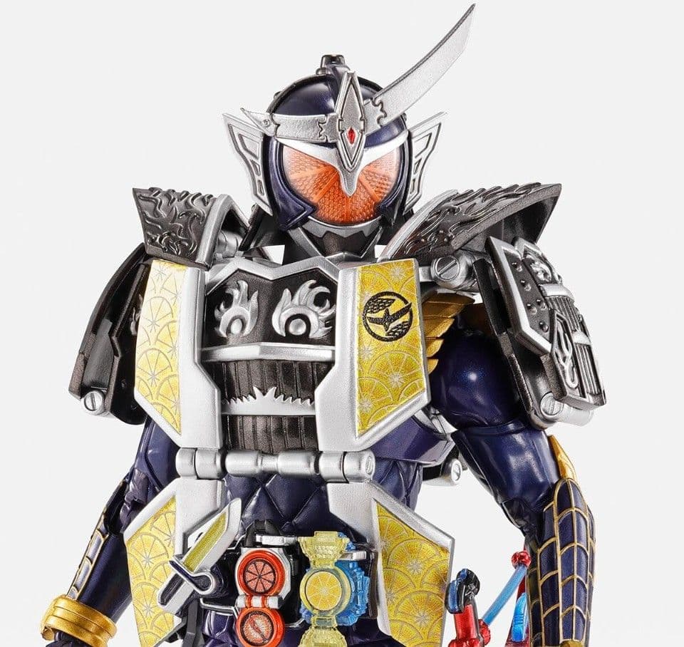 新品未開封★真骨彫　仮面ライダー鎧武　ジンバーレモンアームズ