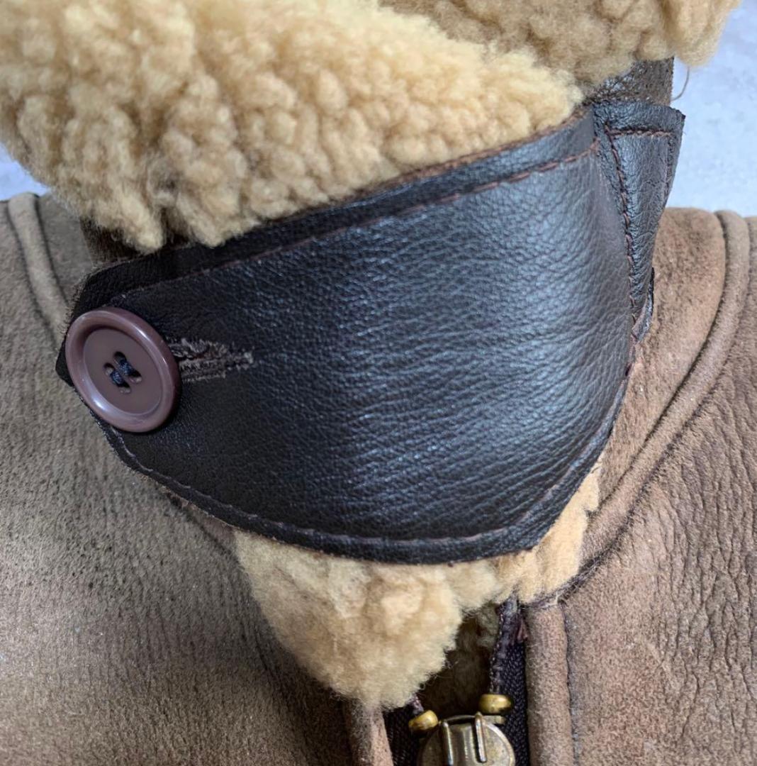 type b-3 90s schott USA製　mouton fli