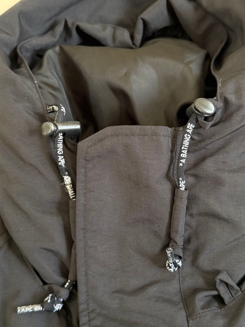 A BATHING APE 中綿ダウンジャケット Lサイズ