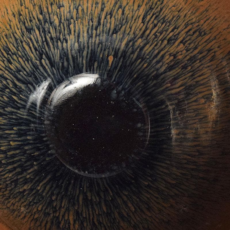 中国　南宋　建窯　禾目天目茶碗　煎茶碗　V　R7811