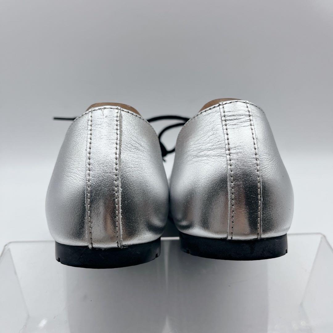 極美品✨ビルケンシュトック ソーンダース メタリックシルバー 39 25cm